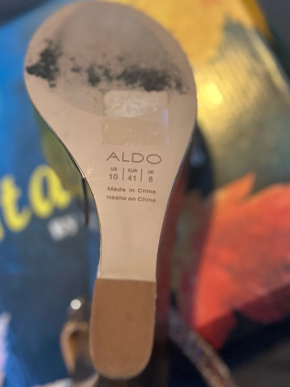 Aldo Rose Gold Wedges